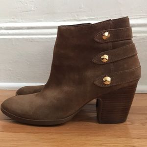 Suede Booties